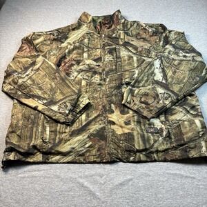 10X Breakup Infinity Men's Camouflage Hunting Jacket Coat Size 2XL Windproof